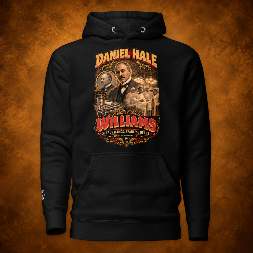 Daniel Hale Williams — Heart of Chicago Hoodie