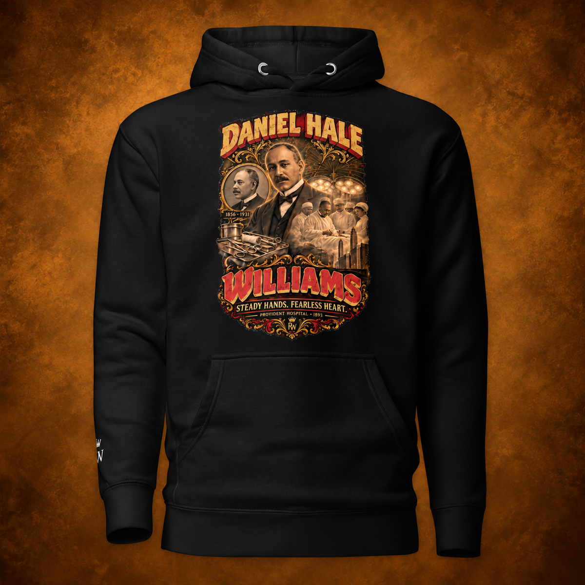 Daniel Hale Williams — Heart of Chicago Hoodie