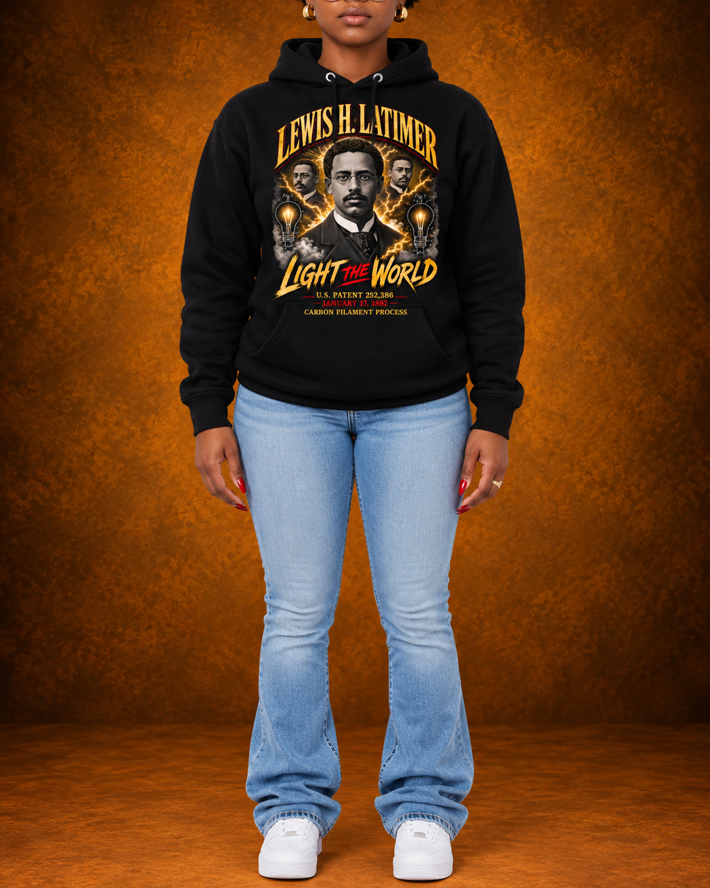 Lewis H. Latimer — Light the World Hoodie