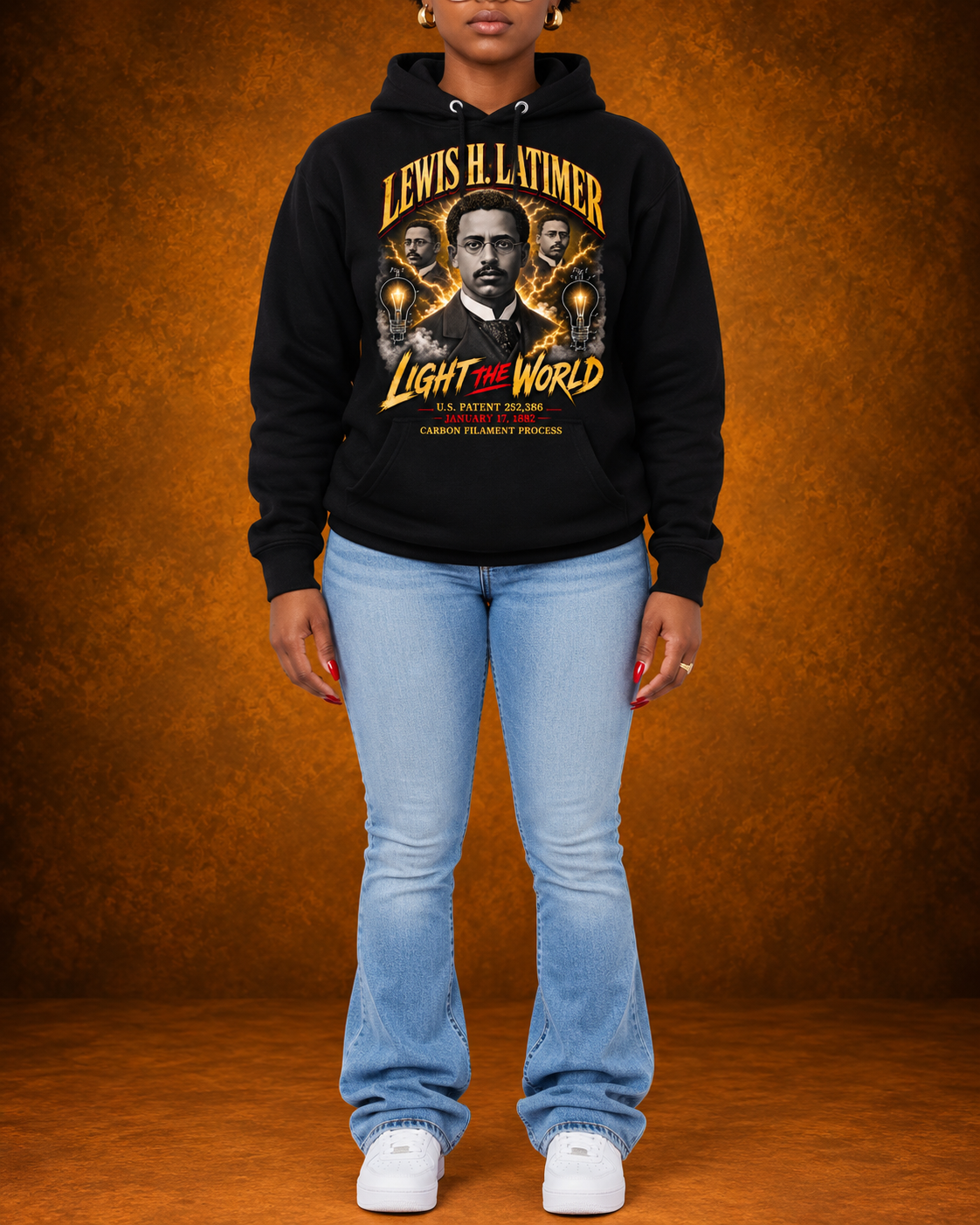 Lewis H. Latimer — Light the World Hoodie