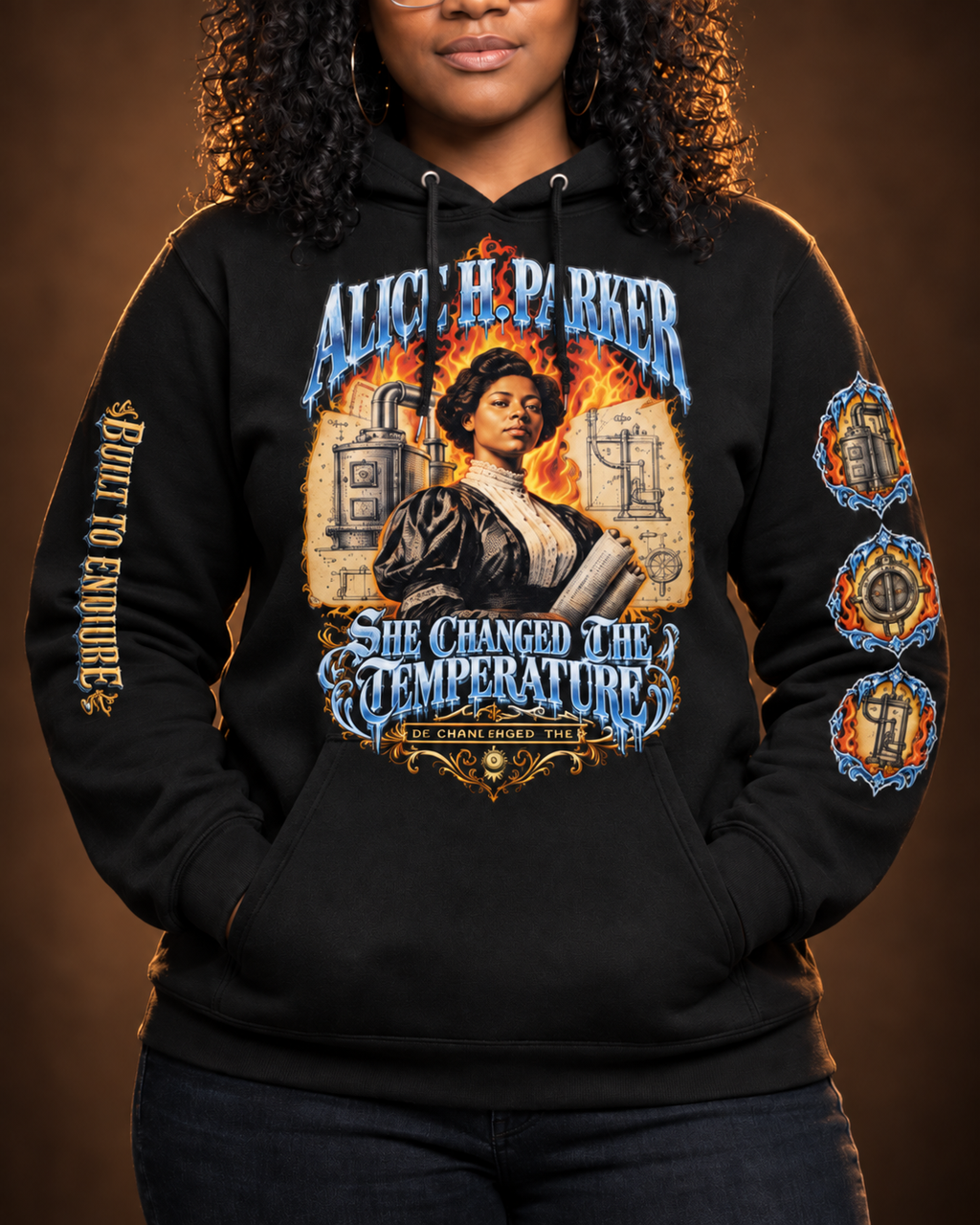 Alice H. Parker — Built for the Cold Hoodie