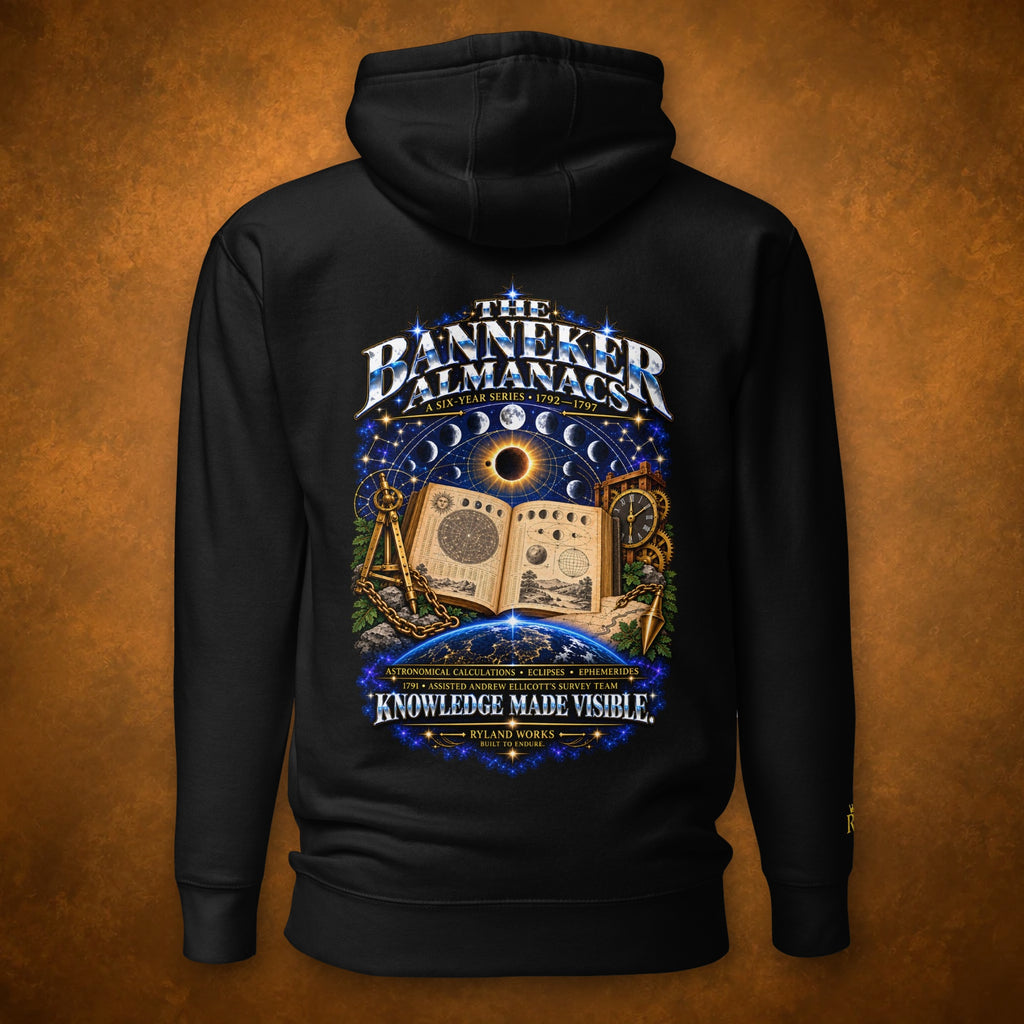 Benjamin Banneker — The Mind Behind the Heavens Hoodie