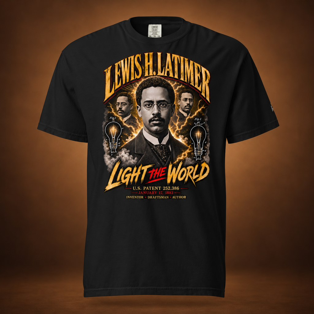 Lewis H. Latimer — Light the World Tee