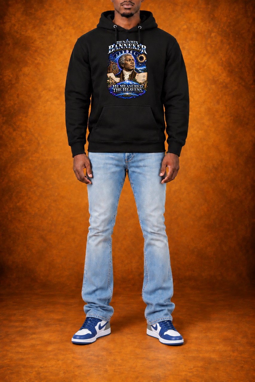 Benjamin Banneker — The Mind Behind the Heavens Hoodie