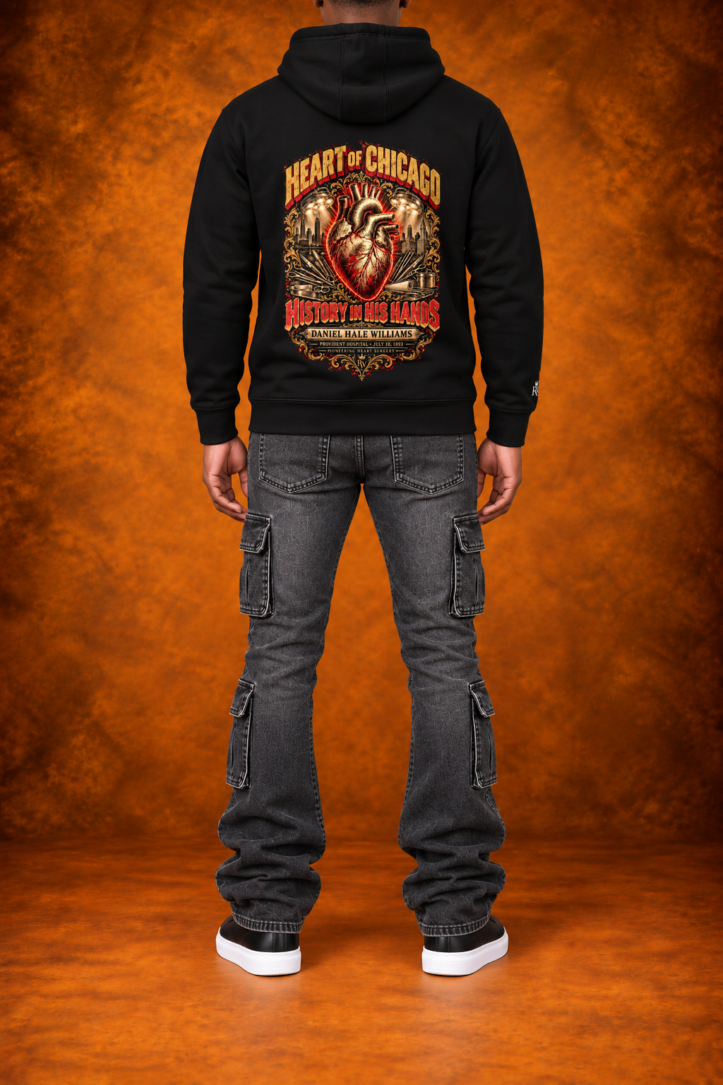 Daniel Hale Williams — Heart of Chicago Hoodie