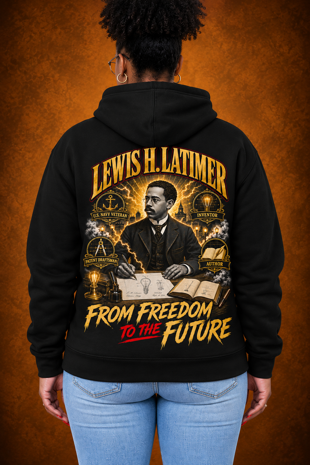 Lewis H. Latimer — Light the World Hoodie