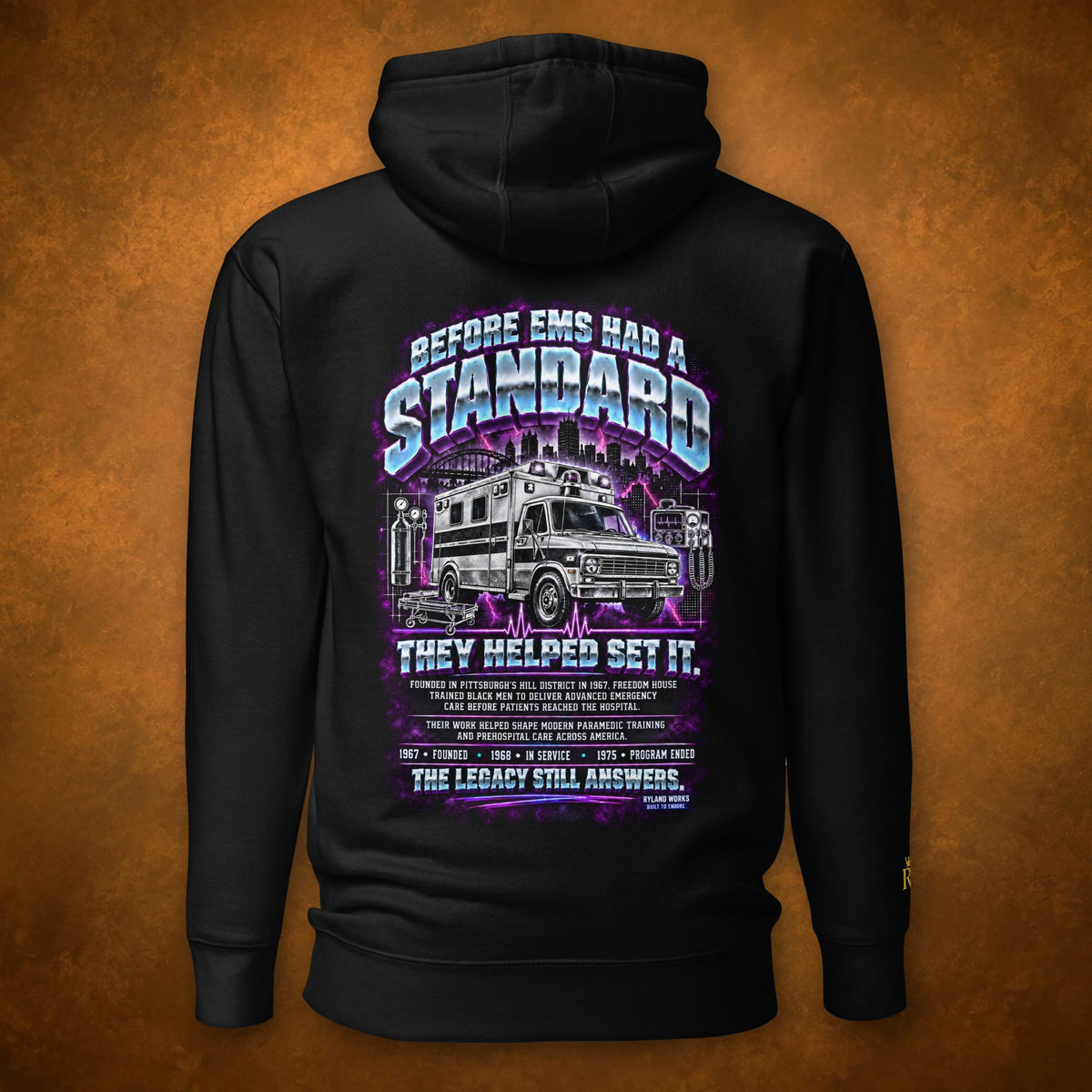 Freedom House (America's First Paramedics Hoodie)
